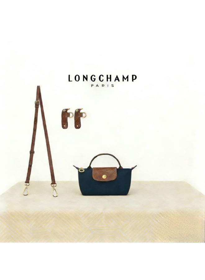 Longchamp Le Pliage mini Shoulder Straps women's Classic Fashion Versatile Mini Makeup Bag, Handbag, Shoulder Bag,shoulder strap  Longchamp Le Pliag - Image 1